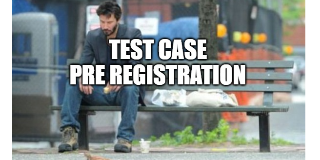 TC-EV-006: Preregistration Test