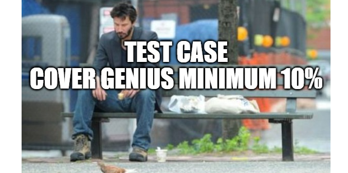 TC-EX-003: Cover Genius-MIN10PERCENT Event