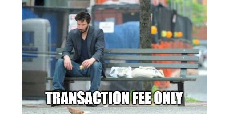 TC-E2E-002: Transaction Fee Only
